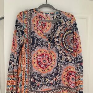 Johnny Was cotton tunic, size M